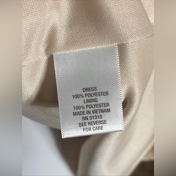 Established in 1962, Women's Midi Dress, Size Ivory with Silver Sparkles Size 8 - Picture 8 of 11